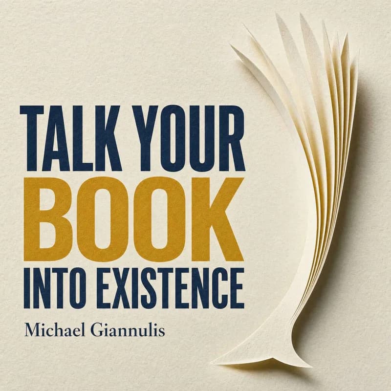 Talk Your Book Into Existence podcast cover art, by Michael Giannulis